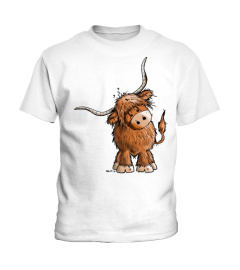 ♥ Cute Hairy Scottish Highland Coo ♥