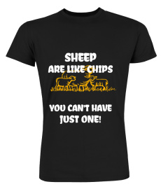 SHEEP ARE LIKE CHIPS T-SHIRT