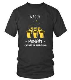 Jeu du Beer pong - A tout moment ça part en bière pong! - alcool