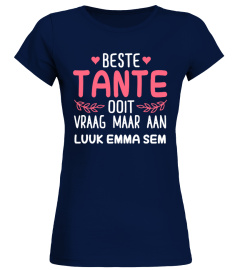 BESTE TANTE OOIT GEPERSONALISEERDE TSHIRT