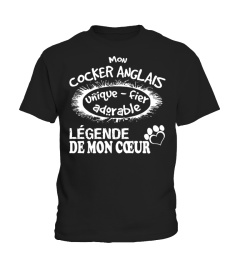 LÉGENDE DE MON CŒUR: COCKER ANGLAIS