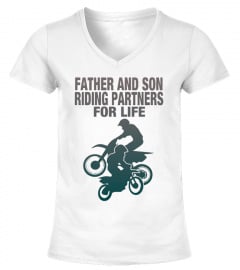 FATHER AND SON RIDING PARTNERS T SHIRT