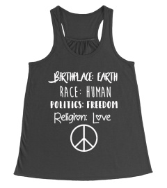 Birthplace Earth Race Human T-Shirt