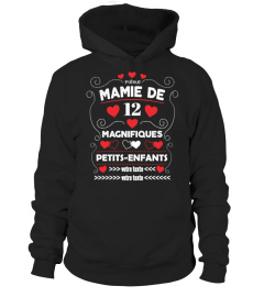 Fière Mamie de XX petits-enfants (personnalisable avec nombre et prénoms) | Cadeau T-Collector®