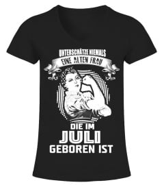 EINE ALTEN FRAU DIE IM MAI GEBOREN JULI T-SHRIT