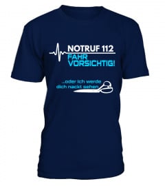 Sanitäter - Notruf 112 fahr vorsichtig - T-Shirt Hoodie