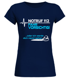 Sanitäter - Notruf 112 fahr vorsichtig - T-Shirt Hoodie