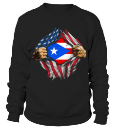 USA puerto rico Flag