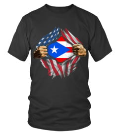 USA puerto rico Flag