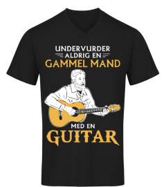 En Gammel Mand Med En Guitar