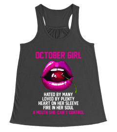 October girl hated by many