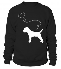 Dog Cute Border Terriers Heart Shirt