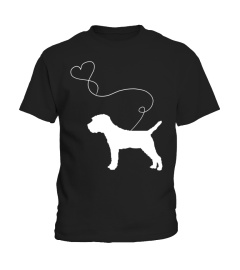 Dog Cute Border Terriers Heart Shirt