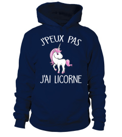 J'Peux Pas J'Ai Licorne tee shirt