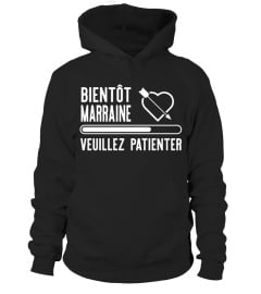 ✪ bientôt marraine t-shirt marraine ✪