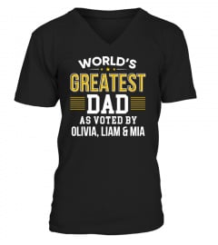 WORLD'S GREATEST DAD - AS VOTED BY