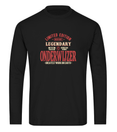 Limited edition shirt onderwijzer