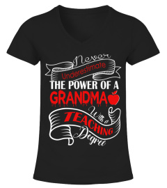 Teacher  Grandma shirt