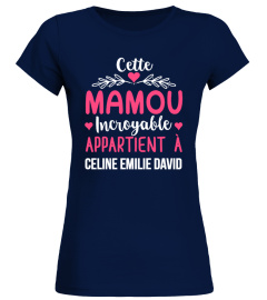 CETTE MAMOU INCROYABLE TSHIRT PERSONNALISÉ