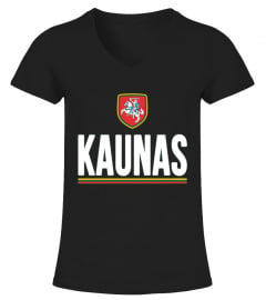 Kaunas T-shirt Lietuva Pride Lithuanian Flag Lithuania Tee
