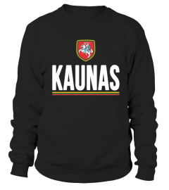 Kaunas T-shirt Lietuva Pride Lithuanian Flag Lithuania Tee