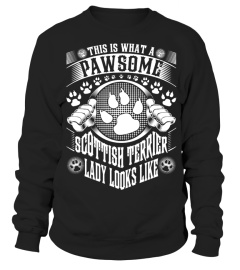 Pawsome Scottish Terrier Lady Looks Like Tshirt Tee Hoodie