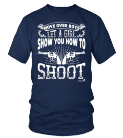 Gun Pistol Shooting Range TShirt for Girls Women!