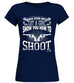 Gun Pistol Shooting Range TShirt for Girls Women!