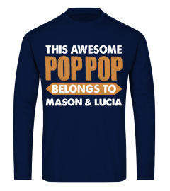 AWESOME POPPOP CUSTOM SHIRT HOODIE SWEATSHIRT