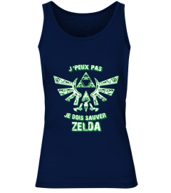 TShirt Je Dois Sauver Zelda