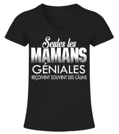 SEULES LES MAMANS GENIALES  T-shirt