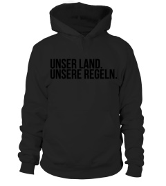 Unser Land. Unsere Regeln - Schwarz