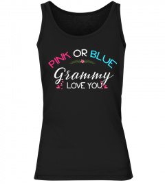 Cute Gender Reveal Party Grammy T-Shirt 