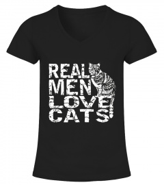Cat Shirt, Real Men Love Cats