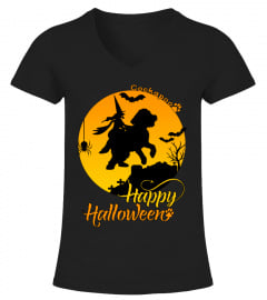 Funny Cockapoo T-Shirt, Happy Halloween