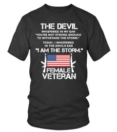 Female Veteran | I Am The Storm