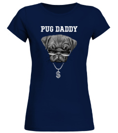 Pug Daddy T-shirt Gift For Dad