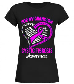 For my grandson Cystic Fibrosis Awareness t shirt - Limited Edition