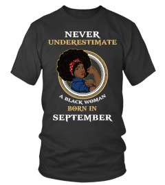 A Black Woman Born In September
