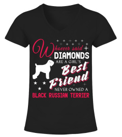 Black Russian Terrier lover cute t-shirt