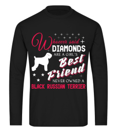Black Russian Terrier lover cute t-shirt