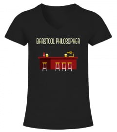Barstool Philosopher Fun Philosophy Gift Shirt