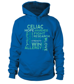 Celiac Disease Awareness Slogan TShirt