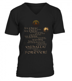 Viking T Shirt Valhalla Chant Prayer