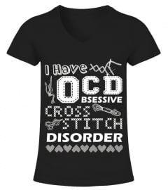 Cross Stitch Shirt - Obsessive Cross Stitch Disorder T Shirt