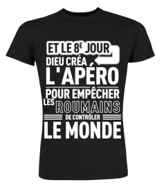 T-shirt 8eme Jour Roumains Apéro