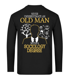 Old man with a Sociology Degree