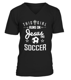 THIS GIRL RUNS ON JESUS AND SOCCER !!
