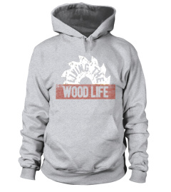 Living the Wood Life Funny Woodworking Hobby T-Shirt