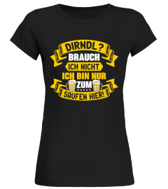 Dirndl? Wiesn T-shirt